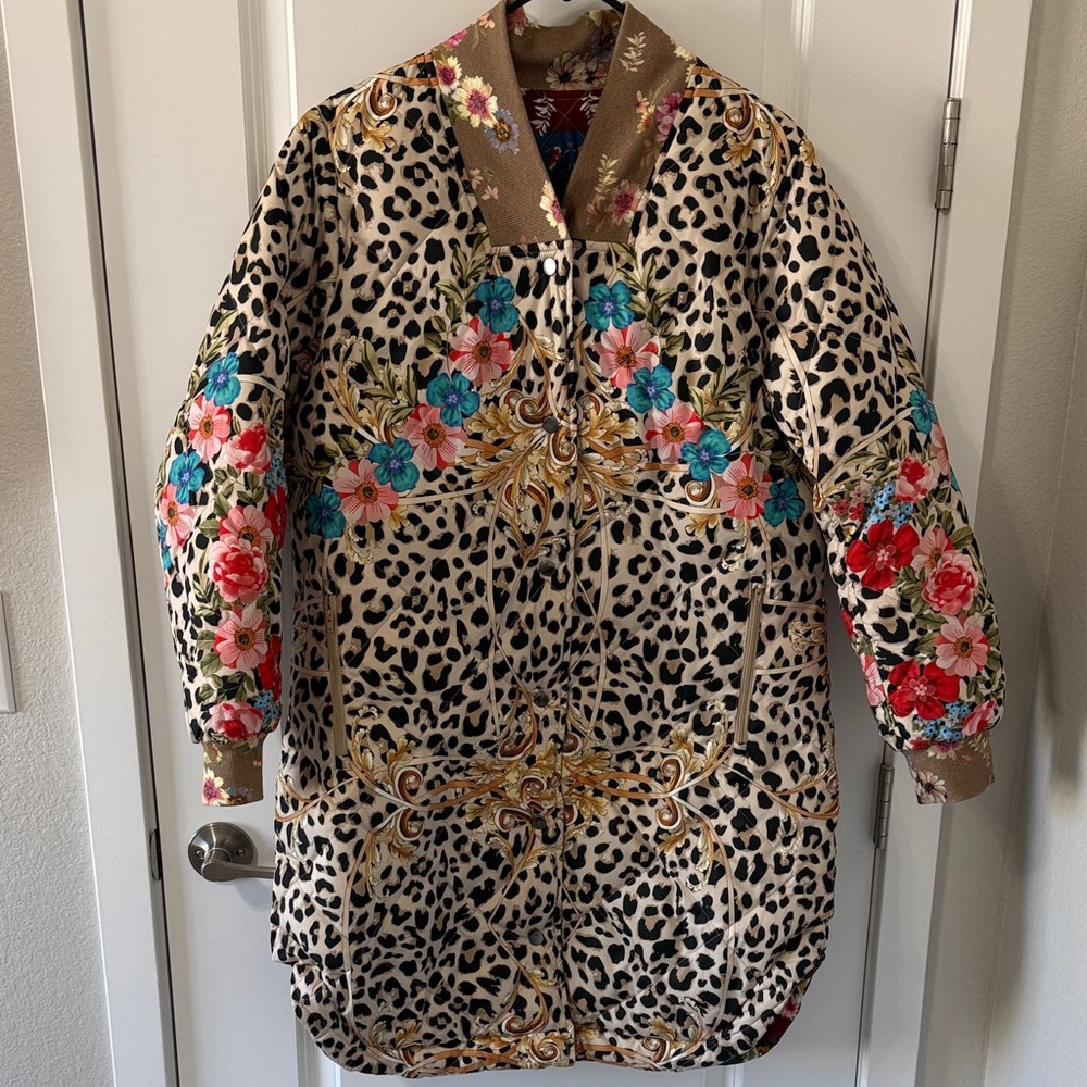 Johnny Was reversible Laurie jacket
